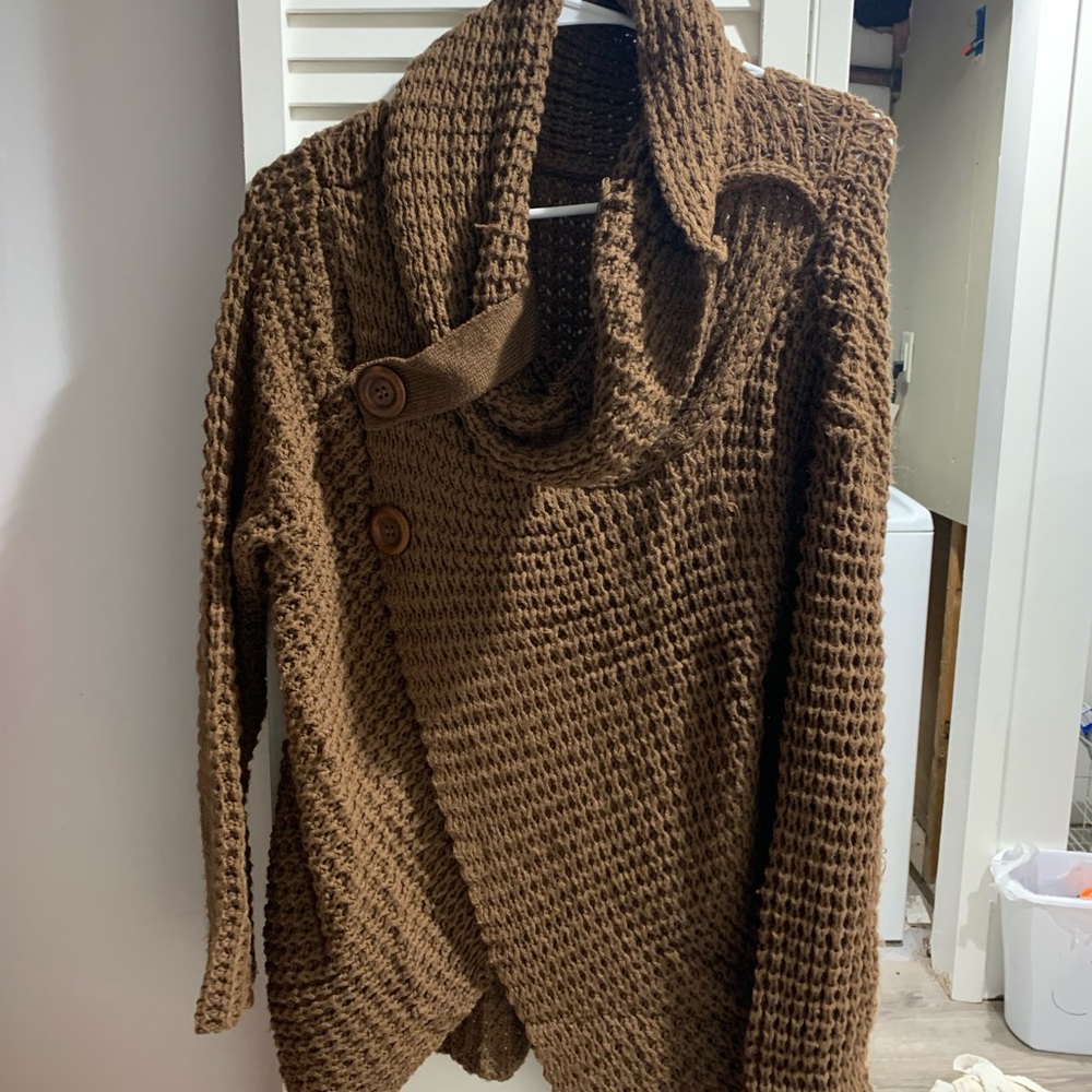 Brown sweater